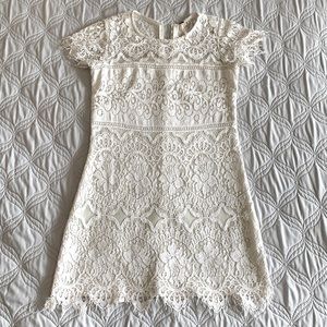 Free People ivory lace dress size 0